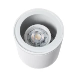 kelvo® MARETTI KLV-101-0056 Φωτιστικό Downlight Σποτ για Λάμπα MR16 με Ντουί GU10 AC 220-240V Αδιάβροχο IP65 - Λευκό Ματ - Μ9 x Π9 x Υ9cm