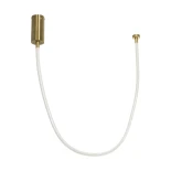 kelvo® GLOW KLV-101-0155 Κρεμαστό Φωτιστικό Οροφής LED 27W 2700lm 360° AC 220-240V IP20 Ρυθμιζόμενο Λευκό CCT με Χειριστήριο από 2700K έως 6000K Dimmable - Lumileds SMD Chip - Χρυσό Πλατίνα - Μ90 x Π9 x Υ95cm - 3 Χρόνια Εγγύηση