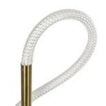 kelvo® GLOW KLV-101-0172 Επιτραπέζιο Φωτιστικό Πορτατίφ LED 18W 1800lm 360° AC 220-240V IP20 Ρυθμιζόμενο Λευκό CCT με Αφή 2700K/4500K/6000K Dimmable - Lumileds SMD Chip - Χρυσό Πλατίνα - Μ30 x Π30 x Υ60cm - 3 Χρόνια Εγγύηση