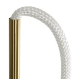 kelvo® GLOW KLV-101-0173 Επιδαπέδιο Φωτιστικό LED 30W 3000lm 360° AC 220-240V IP20 Ρυθμιζόμενο Λευκό CCT με Αφή 2700K/4500K/6000K Dimmable - Lumileds SMD Chip - Χρυσό Πλατίνα - Μ45 x Π45 x Υ160cm - 3 Χρόνια Εγγύηση