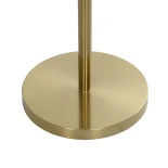 kelvo® GLOW KLV-101-0174 Επιδαπέδιο Φωτιστικό LED 30W 3000lm 360° AC 220-240V IP20 Ρυθμιζόμενο Λευκό CCT με Αφή 2700K/4500K/6000K Dimmable - Lumileds SMD Chip - Χρυσό Πλατίνα - Μ45 x Π45 x Υ160cm - 3 Χρόνια Εγγύηση