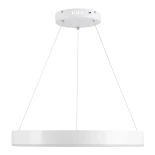 kelvo® VENOM KLV-101-0188 Κρεμαστό Φωτιστικό Οροφής LED 45W 4500lm 120° AC 220-240V IP20 Ρυθμιζόμενο Λευκό CCT με Χειριστήριο από 2700K έως 6000K Dimmable - Lumileds SMD Chip - Λευκό Ματ - Μ60 x Π60 x Υ6.5cm - 3 Χρόνια Εγγύηση