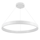 kelvo® VENOM KLV-101-0191 Κρεμαστό Φωτιστικό Οροφής LED 67W 6700lm 120° AC 220-240V IP20 Ρυθμιζόμενο Λευκό CCT με Χειριστήριο από 2700K έως 6000K Dimmable - Lumileds SMD Chip - Λευκό Ματ - Μ80 x Π80 x Υ6.5cm - 3 Χρόνια Εγγύηση