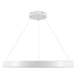 kelvo® VENOM KLV-101-0191 Κρεμαστό Φωτιστικό Οροφής LED 67W 6700lm 120° AC 220-240V IP20 Ρυθμιζόμενο Λευκό CCT με Χειριστήριο από 2700K έως 6000K Dimmable - Lumileds SMD Chip - Λευκό Ματ - Μ80 x Π80 x Υ6.5cm - 3 Χρόνια Εγγύηση