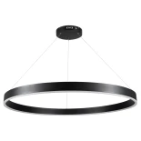 kelvo® VENOM KLV-101-0193 Κρεμαστό Φωτιστικό Οροφής LED 75W 7500lm 120° AC 220-240V IP20 Ρυθμιζόμενο Λευκό CCT με Χειριστήριο από 2700K έως 6000K Dimmable - Lumileds SMD Chip - Μαύρο Ματ - Μ100 x Π100 x Υ6.5cm - 3 Χρόνια Εγγύηση