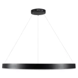 kelvo® VENOM KLV-101-0193 Κρεμαστό Φωτιστικό Οροφής LED 75W 7500lm 120° AC 220-240V IP20 Ρυθμιζόμενο Λευκό CCT με Χειριστήριο από 2700K έως 6000K Dimmable - Lumileds SMD Chip - Μαύρο Ματ - Μ100 x Π100 x Υ6.5cm - 3 Χρόνια Εγγύηση