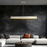 kelvo® VENOM KLV-101-0194 Κρεμαστό Φωτιστικό Οροφής LED 75W 7500lm 120° AC 220-240V IP20 Ρυθμιζόμενο Λευκό CCT με Χειριστήριο από 2700K έως 6000K Dimmable - Lumileds SMD Chip - Λευκό Ματ - Μ100 x Π100 x Υ6.5cm - 3 Χρόνια Εγγύηση