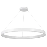 kelvo® VENOM KLV-101-0194 Κρεμαστό Φωτιστικό Οροφής LED 75W 7500lm 120° AC 220-240V IP20 Ρυθμιζόμενο Λευκό CCT με Χειριστήριο από 2700K έως 6000K Dimmable - Lumileds SMD Chip - Λευκό Ματ - Μ100 x Π100 x Υ6.5cm - 3 Χρόνια Εγγύηση