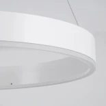 kelvo® VENOM KLV-101-0194 Κρεμαστό Φωτιστικό Οροφής LED 75W 7500lm 120° AC 220-240V IP20 Ρυθμιζόμενο Λευκό CCT με Χειριστήριο από 2700K έως 6000K Dimmable - Lumileds SMD Chip - Λευκό Ματ - Μ100 x Π100 x Υ6.5cm - 3 Χρόνια Εγγύηση