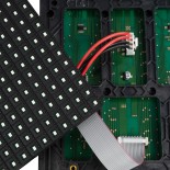 GLOBOSTAR® MODULCO 90383 Module Πλακίδιο Κυλιόμενης Ψηφιακής Επιγραφής/Οθόνης 32x16cm P10 LED 40W Nits ≥5500cd/㎡ DC 5V Αδιάβροχο IP65 Μπλε - Μ32 x Π16 x Υ1.5cm - 2 Χρόνια Εγγύηση