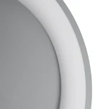 GLOBOSTAR® SALEM 61238 Μοντέρνο Φωτιστικό Οροφής LED 105W 12075lm 120° AC 220-240V IP20 Ρυθμιζόμενο Λευκό CCT με Χειριστήριο από 2700K έως 6000K Dimmable - Lumileds SMD Chip - Γκρι - Μ60 x Π60 x Υ8.5cm - 3 Χρόνια Εγγύηση