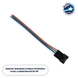 GloboStar® NEOVALE 70627 Σύνδεσμος Τροφοδοσίας για όλες τις Digital - Μ10 x Π0.9 x Υ1.3cm