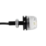 GLOBOSTAR® PLATELIGHT 81632 Φως Πινακίδας & DRL LED 3W/6W 270lm/540lm 120° DC 12V Αδιάβροχο IP65 Ψυχρό Λευκό 6000K - Μαύρο - Μ1.8 x Π3.8 x Υ1.8cm / Q0.5cm - Πακέτο 2 Τεμαχίων - 1 Χρόνο Εγγύηση