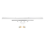 GLOBOSTAR® WALLBASE 77524 Γραμμική Μεταλλική Ροζέτα για Κρέμαση 4 Φωτιστικών - Λευκό - Μ120 x Π5 x Υ2cm