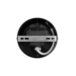 kelvo® NEXA KLV-101-0251 Φωτιστικό Τοίχου / Απλίκα LED 6W 480lm 180° AC 220-240V Αδιάβροχο IP65 Ultra Θερμό Λευκό 1800K - Sanan SMD Chip & TÜV SÜD Driver - Μαύρο Ματ - Μ11 x Π9 x Υ11cm - 5 Χρόνια Εγγύηση