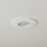 kelvo® KAPA KLV-101-0039 Χωνευτό Φωτιστικό Downlight Σποτ Μπάνιου για Λάμπα MR16 με Ντουί GU10 AC 220-240V Αδιάβροχο IP65 - Λευκό Ματ - Μ8.5 x Π8.5 x Υ4.2cm / Q7.5cm