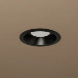 kelvo® SIGMA KLV-101-0041 Χωνευτό Φωτιστικό Downlight Σποτ Μπάνιου για Λάμπα MR16 με Ντουί GU10 AC 220-240V Αδιάβροχο IP65 - Μαύρο Ματ - Μ8.5 x Π8.5 x Υ4.4cm / Q7.5cm