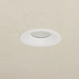 kelvo® LAMDA KLV-101-0045 Χωνευτό Φωτιστικό Downlight Σποτ Μπάνιου για Λάμπα MR16 με Ντουί GU10 AC 220-240V Αδιάβροχο IP65 - Λευκό Ματ - Μ8.5 x Π8.5 x Υ3.5cm / Q7.5cm