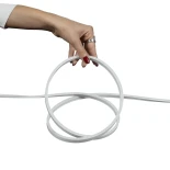 kelvo® NEONPRO KLV-101-0062 Ταινία Neon Flex LED 10W/m 1250lm/m 120° DC 48V Αδιάβροχο IP65 120 x SMD2835 Chip/m Φυσικό Λευκό 4500K Dimmable - Lumileds SMD Chip - Μ100 x Π0.6 x Υ1.2cm - 6 Χρόνια Εγγύηση