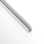 kelvo® NEONPRO KLV-101-0067 Βάση Στήριξης για Neon Flex - Λευκό Ματ - Μ300 x Π0.8 x Υ1.3cm - Πακέτο 5 Τεμαχίων