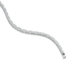 kelvo® NEONPRO KLV-101-0069 Εύκαμπτη Βάση Στήριξης για Neon Flex - Νίκελ Χρώμιο - Μ1000 x Π0.7 x Υ1.2cm - Ρολό 10 Μέτρων