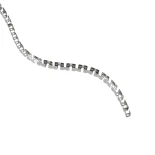 kelvo® NEONPRO KLV-101-0069 Εύκαμπτη Βάση Στήριξης για Neon Flex - Νίκελ Χρώμιο - Μ1000 x Π0.7 x Υ1.2cm - Ρολό 10 Μέτρων