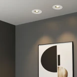 kelvo® ASYMMETRICAL KLV-101-0131 Χωνευτό Φωτιστικό Downlight Σποτ LED 7W 840lm 15°x30° AC 220-240V IP20 Θερμό Λευκό 2700K - Bridgelux COB Chip & TÜV SÜD Driver - Λευκό Ματ - Μ8.3 x Π8.3 x Υ8.2cm / Q7.3cm - 5 Χρόνια Εγγύηση