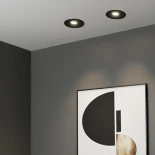 kelvo® ASYMMETRICAL KLV-101-0132 Χωνευτό Φωτιστικό Downlight Σποτ LED 7W 875lm 15°x30° AC 220-240V IP20 Φυσικό Λευκό 4500K - Bridgelux COB Chip & TÜV SÜD Driver - Μαύρο Ματ - Μ8.3 x Π8.3 x Υ8.2cm / Q7.3cm - 5 Χρόνια Εγγύηση