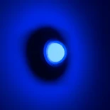 kelvo® NEXA KLV-101-0249 Φωτιστικό Τοίχου / Απλίκα LED 6W 360lm 180° AC 220-240V Αδιάβροχο IP65 Μπλε - Sanan SMD Chip & TÜV SÜD Driver - Μαύρο Ματ - Μ11 x Π8.5 x Υ11cm - 5 Χρόνια Εγγύηση