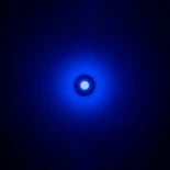 kelvo® NEXA KLV-101-0249 Φωτιστικό Τοίχου / Απλίκα LED 6W 360lm 180° AC 220-240V Αδιάβροχο IP65 Μπλε - Sanan SMD Chip & TÜV SÜD Driver - Μαύρο Ματ - Μ11 x Π8.5 x Υ11cm - 5 Χρόνια Εγγύηση