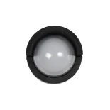 kelvo® NEXA KLV-101-0253 Φωτιστικό Τοίχου / Απλίκα LED 6W 360lm 180° AC 220-240V Αδιάβροχο IP65 Μπλε - Sanan SMD Chip & TÜV SÜD Driver - Μαύρο Ματ - Μ11 x Π9 x Υ11cm - 5 Χρόνια Εγγύηση