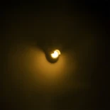 kelvo® NEXA KLV-101-0254 Φωτιστικό Τοίχου / Απλίκα LED 6W 360lm 180° AC 220-240V Αδιάβροχο IP65 Πολύχρωμο RGB+WW Dimmable SPI/TTL Protocol IC UCS512 - Sanan SMD Chip & TÜV SÜD Driver - Μαύρο Ματ - Μ11 x Π9 x Υ11cm - 5 Χρόνια Εγγύηση