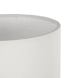 GLOBOSTAR® GLOSSY 204-0078 Μοντέρνο Επιτραπέζιο Φωτιστικό Πορτατίφ με Ντουί 1 x E27 AC 220-240V IP20 - Χρυσό & Μπεζ - Μ15 x Π15 x Υ39cm