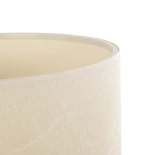 GLOBOSTAR® DIAMOND 204-0084 Μοντέρνο Επιτραπέζιο Φωτιστικό Πορτατίφ με Ντουί 1 x E27 AC 220-240V IP20 - Χρυσό & Μπεζ - Μ24 x Π24 x Υ35cm