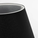 GLOBOSTAR® TRIP 204-0086 Μοντέρνο Επιτραπέζιο Φωτιστικό Πορτατίφ με Ντουί 1 x E27 AC 220-240V IP20 - Μαύρο - Μ22 x Π22 x Υ34cm