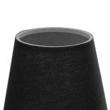 GLOBOSTAR® PAM 204-0113 Μοντέρνο Φωτιστικό Τοίχου - Απλίκα με Ντουί 1 x E27 AC 220-240V IP20 - Μαύρο - Μ23 x Π23 x Υ17cm