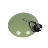 GLOBOSTAR® AURA 204-0119 Μοντέρνο Κρεμαστό Φωτιστικό Οροφής με Ντουί 1 x E27 AC 220-240V IP20 - Πράσινο & Λευκό - Μ31 x Π31 x Υ27cm