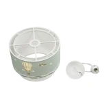 GLOBOSTAR® BALLON 204-0120 Παιδικό Κρεμαστό Φωτιστικό Οροφής με Ντουί 1 x E27 AC 220-240V IP20 - Πολύχρωμο - Μ30 x Π30 x Υ20cm