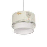 GLOBOSTAR® BALLON 204-0121 Παιδικό Κρεμαστό Φωτιστικό Οροφής με Ντουί 1 x E27 AC 220-240V IP20 - Πολύχρωμο - Μ30 x Π30 x Υ20cm