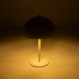 GLOBOSTAR® GASCEIO 204-0140 Μοντέρνο Επιτραπέζιο Φωτιστικό Πορτατίφ με Ντουί 1 x E27 AC 220-240V IP20 - Μπεζ - Μ25 x Π25 x Υ39cm