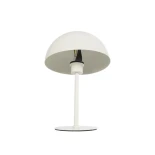 GLOBOSTAR® GASCEIO 204-0140 Μοντέρνο Επιτραπέζιο Φωτιστικό Πορτατίφ με Ντουί 1 x E27 AC 220-240V IP20 - Μπεζ - Μ25 x Π25 x Υ39cm