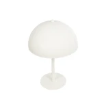 GLOBOSTAR® GASCEIO 204-0140 Μοντέρνο Επιτραπέζιο Φωτιστικό Πορτατίφ με Ντουί 1 x E27 AC 220-240V IP20 - Μπεζ - Μ25 x Π25 x Υ39cm