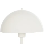 GLOBOSTAR® GASCEIO 204-0140 Μοντέρνο Επιτραπέζιο Φωτιστικό Πορτατίφ με Ντουί 1 x E27 AC 220-240V IP20 - Μπεζ - Μ25 x Π25 x Υ39cm