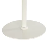 GLOBOSTAR® GASCEIO 204-0140 Μοντέρνο Επιτραπέζιο Φωτιστικό Πορτατίφ με Ντουί 1 x E27 AC 220-240V IP20 - Μπεζ - Μ25 x Π25 x Υ39cm