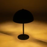 GLOBOSTAR® GASCEIO 204-0141 Μοντέρνο Επιτραπέζιο Φωτιστικό Πορτατίφ με Ντουί 1 x E27 AC 220-240V IP20 - Μαύρο - Μ25 x Π25 x Υ39cm