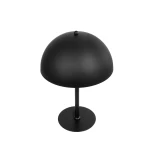 GLOBOSTAR® GASCEIO 204-0141 Μοντέρνο Επιτραπέζιο Φωτιστικό Πορτατίφ με Ντουί 1 x E27 AC 220-240V IP20 - Μαύρο - Μ25 x Π25 x Υ39cm