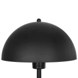 GLOBOSTAR® GASCEIO 204-0141 Μοντέρνο Επιτραπέζιο Φωτιστικό Πορτατίφ με Ντουί 1 x E27 AC 220-240V IP20 - Μαύρο - Μ25 x Π25 x Υ39cm