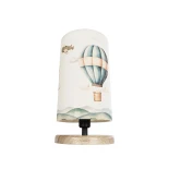 GLOBOSTAR® BALLON 204-0145 Παιδικό Επιτραπέζιο Φωτιστικό Πορτατίφ με Ντουί 1 x E14 AC 220-240V IP20 - Πολύχρωμο - Μ15 x Π15 x Υ30cm