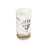 GLOBOSTAR® BALLON 204-0145 Παιδικό Επιτραπέζιο Φωτιστικό Πορτατίφ με Ντουί 1 x E14 AC 220-240V IP20 - Πολύχρωμο - Μ15 x Π15 x Υ30cm
