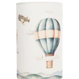 GLOBOSTAR® BALLON 204-0145 Παιδικό Επιτραπέζιο Φωτιστικό Πορτατίφ με Ντουί 1 x E14 AC 220-240V IP20 - Πολύχρωμο - Μ15 x Π15 x Υ30cm